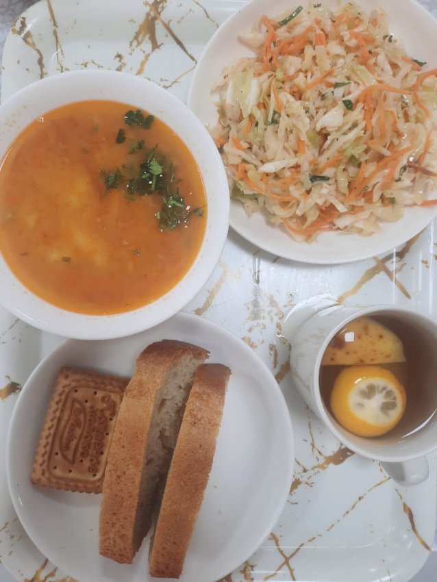 "Ас адамның арқауы!"