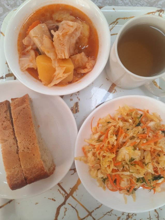 "Ас адамның арқауы!"