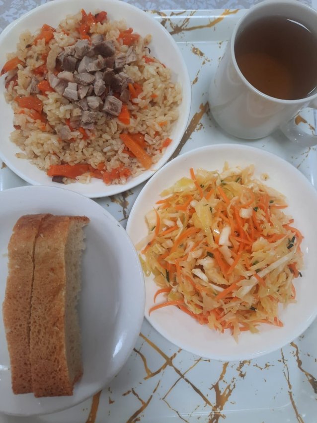 "Ас адамның арқауы!"